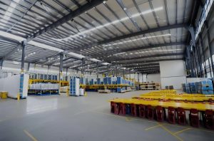 Digital Twins Assist Steel Structure Warehouses